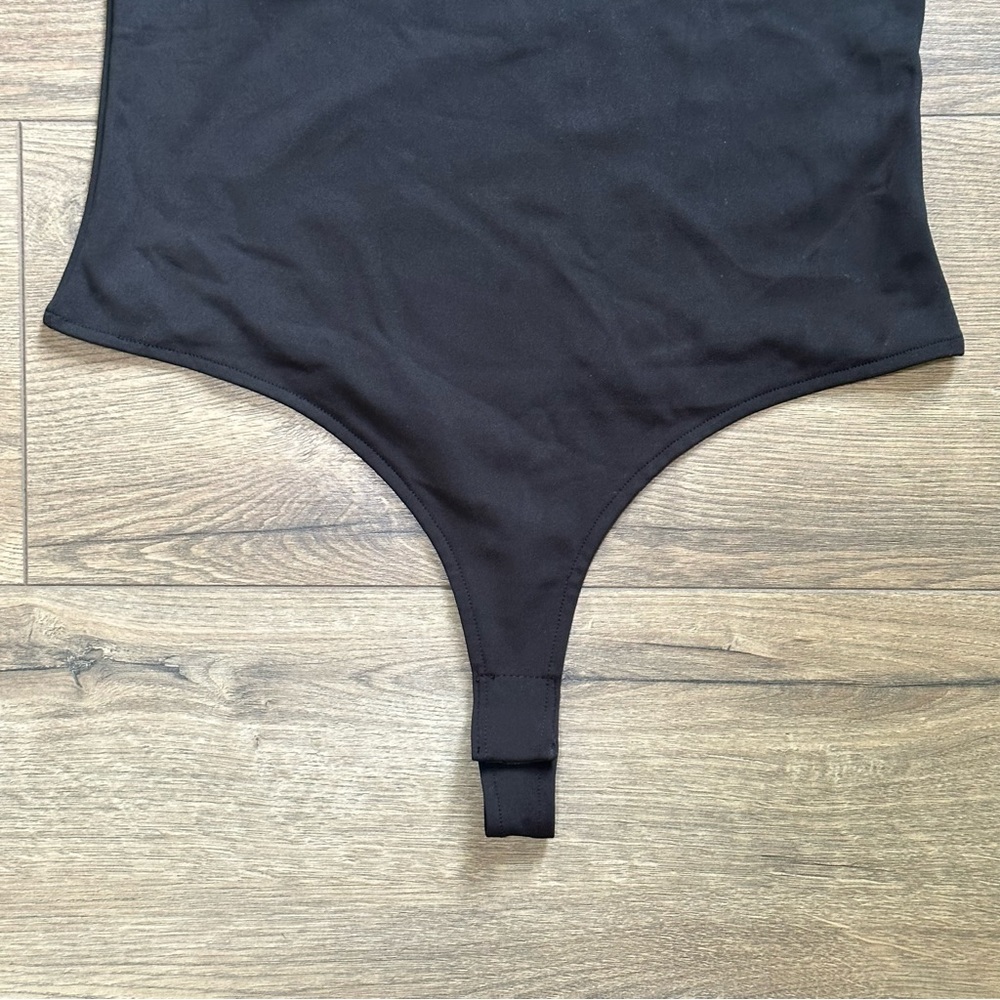 Black Racerback Bodysuit - Picture 3 of 7